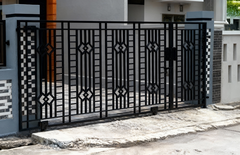 Desain Teralis Pagar Laser Cutting yang Mempercantik Fasad Rumah