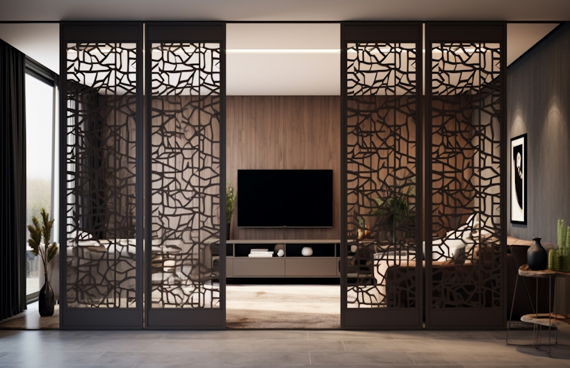 Inspirasi-Laser-Cutting-Sekat-Ruangan-Modern-dengan-Pola-Custom-yang-Unik-Teknolaser