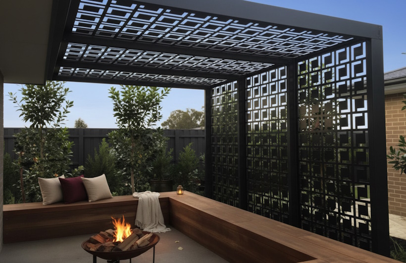 Motif Kanopi Laser Cutting Modern & Minimalis yang Lagi Tren